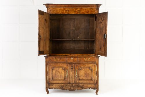 18TH CENTURY FRENCH ASH BUFFET DEUX CORPS - ADDITIONAL PHOTO 1