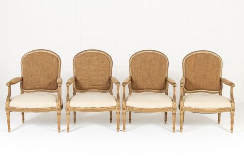 PAIR OF 19TH CENTURY FRENCH GILTWOOD ARMCHAIRS - ADDITIONAL PHOTO 12