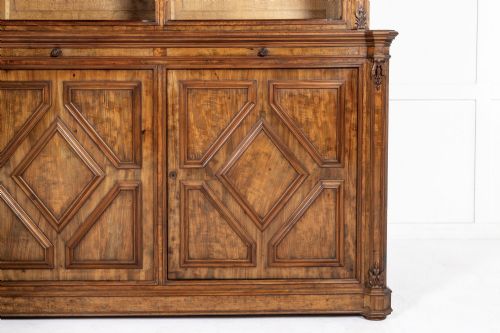 EARLY 19TH CENTURY FRENCH MAHOGANY BOOKCASE - ADDITIONAL PHOTO 2