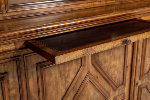 EARLY 19TH CENTURY FRENCH MAHOGANY BOOKCASE - ADDITIONAL PHOTO 3