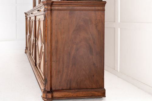 EARLY 19TH CENTURY FRENCH MAHOGANY BOOKCASE - ADDITIONAL PHOTO 4