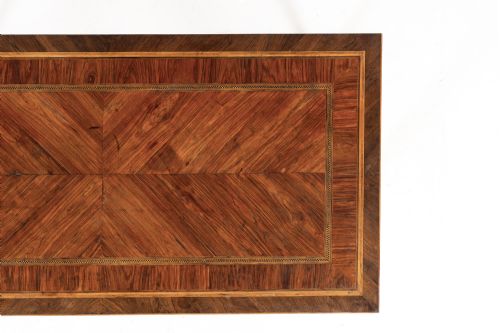 PAIR OF 18TH CENTURY ITALIAN KINGWOOD AND WALNUT CONSOLE TABLES - ADDITIONAL PHOTO 8
