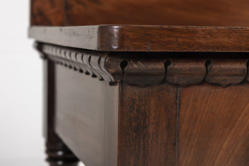 19TH CENTURY ENGLISH REGENCY MAHOGANY SERVING TABLE - ADDITIONAL PHOTO 4