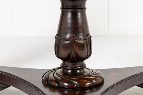 19TH CENTURY SCOTTISH REGENCY ROSEWOOD CENTRE TABLE - ADDITIONAL PHOTO 2