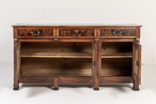 18TH CENTURY FRENCH CHERRYWOOD AND BURR ASH ENFILADE - ADDITIONAL PHOTO 1