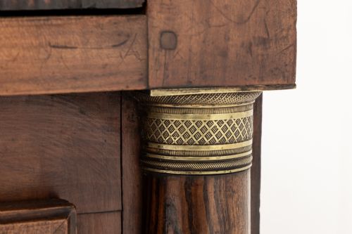 18TH CENTURY FRENCH CHERRYWOOD AND BURR ASH ENFILADE - ADDITIONAL PHOTO 4