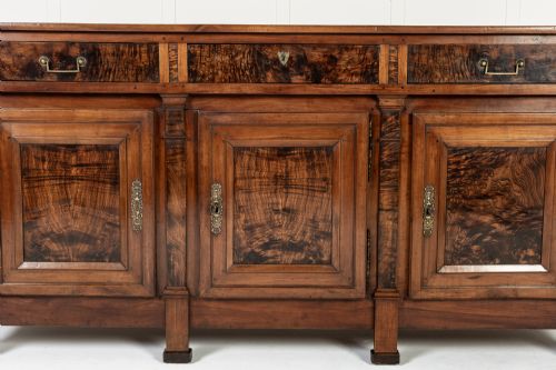 18TH CENTURY FRENCH CHERRYWOOD AND BURR ASH ENFILADE - ADDITIONAL PHOTO 8