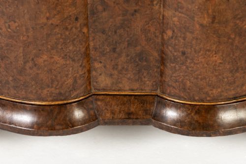 SMALL DUTCH BURR WALNUT CHEST OF DRAWERS - ADDITIONAL PHOTO 4