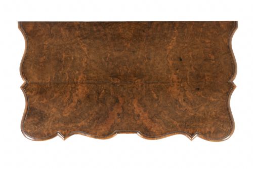 SMALL DUTCH BURR WALNUT CHEST OF DRAWERS - ADDITIONAL PHOTO 5