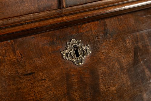 18TH CENTURY ENGLISH MAHOGANY SECRETAIRE BUREAU BOOKCASECABINET - ADDITIONAL PHOTO 4