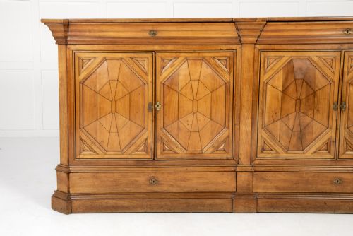 LARGE 18TH CENTURY FRENCH CHERRYWOOD ENFILADE - ADDITIONAL PHOTO 2