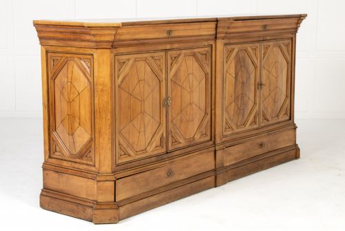 LARGE 18TH CENTURY FRENCH CHERRYWOOD ENFILADE - ADDITIONAL PHOTO 9