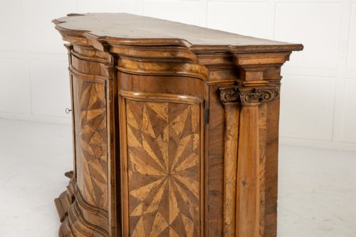 19TH CENTURY ITALIAN WALNUT SIDE CABINET - ADDITIONAL PHOTO 9