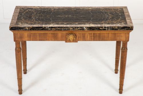 19TH CENTURY ITALIAN WALNUT CONSOLE TABLE - ADDITIONAL PHOTO 1