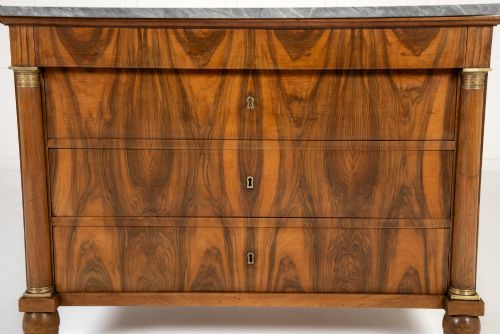 19TH CENTURY ITALIAN WALNUT COMMODE - ADDITIONAL PHOTO 3