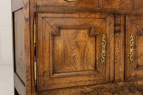 18TH CENTURY FRENCH ASH BUFFET DEUX CORPS - ADDITIONAL PHOTO 11