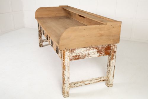 LARGE 19TH CENTURY FRENCH PINE BAKERS TABLE - ADDITIONAL PHOTO 8