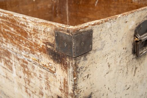 LARGE 19TH CENTURY FRENCH PINE BAKERS TABLE - ADDITIONAL PHOTO 12