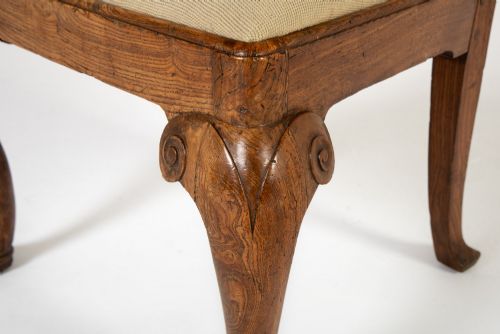 PAIR OF 18TH CENTURY ASH SIDE CHAIRS - ADDITIONAL PHOTO 2