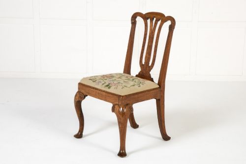 PAIR OF 18TH CENTURY ASH SIDE CHAIRS - ADDITIONAL PHOTO 3