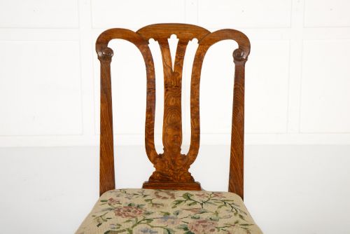 PAIR OF 18TH CENTURY ASH SIDE CHAIRS - ADDITIONAL PHOTO 5