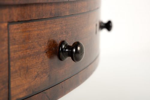 19TH CENTURY ENGLISH REGENCY MAHOGANY DRUM TABLE - ADDITIONAL PHOTO 5