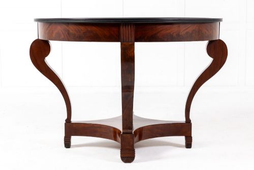 19th century french mahogany guridon - CATEGORY: ANTIQUE TABLES - DATED 19TH CENTURY