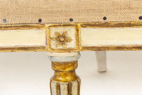 18TH CENTURY ITALIAN PAINTED SETTEE - ADDITIONAL PHOTO 8