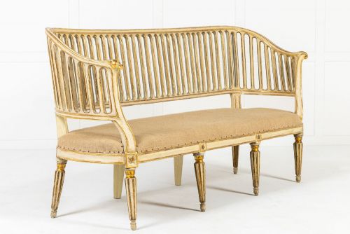 18TH CENTURY ITALIAN PAINTED SETTEE - ADDITIONAL PHOTO 9