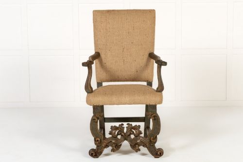 17TH CENTURY ITALIAN ARMCHAIR