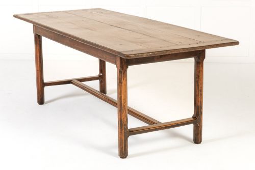 18TH CENTURY ENGLISH GEORGE III OAK FARMHOUSE TABLE - ADDITIONAL PHOTO 2