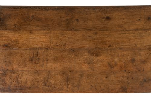 18TH CENTURY ENGLISH GEORGE III OAK FARMHOUSE TABLE - ADDITIONAL PHOTO 3