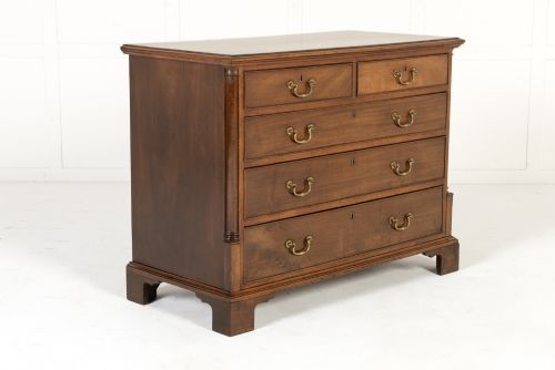 18th Century English George III Mahogany Chest of Drawers