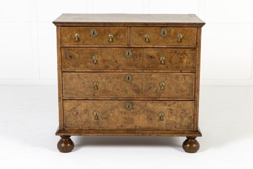 18th Century English Walnut Chest of Drawers