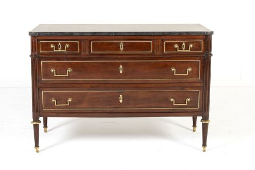 18th Century French Mahogany Commode