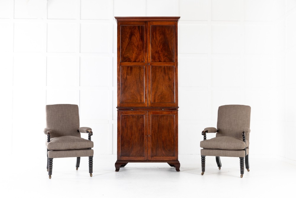 George III Mahogany Estate Cupboard