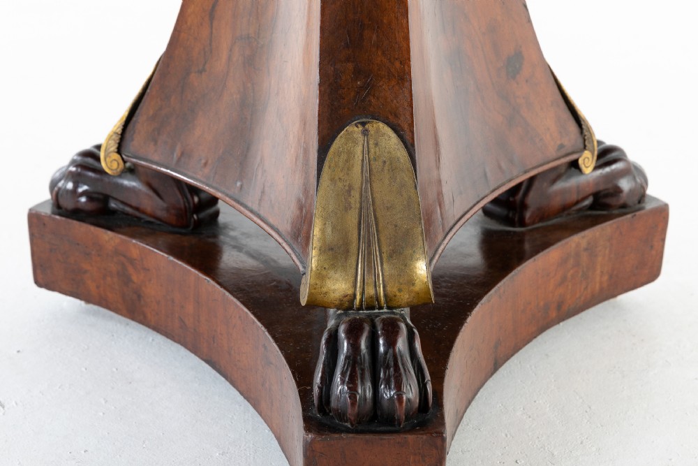 19th Century French Gueridon with Marble Top View IV
