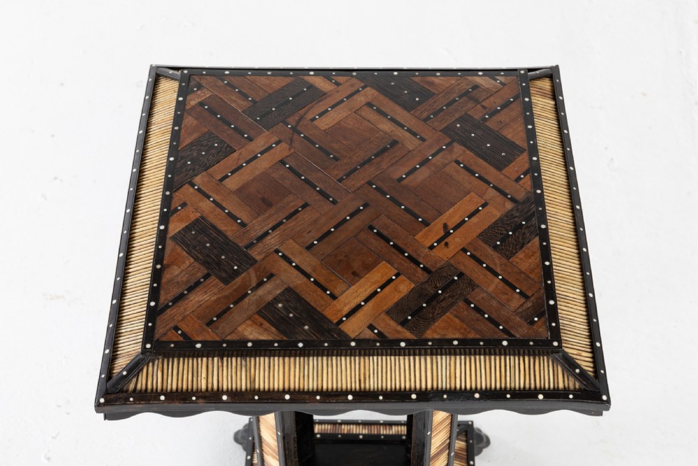 Matched Pair of Late 19th Century Ceylonese Porcupine Occasional Tables View IV