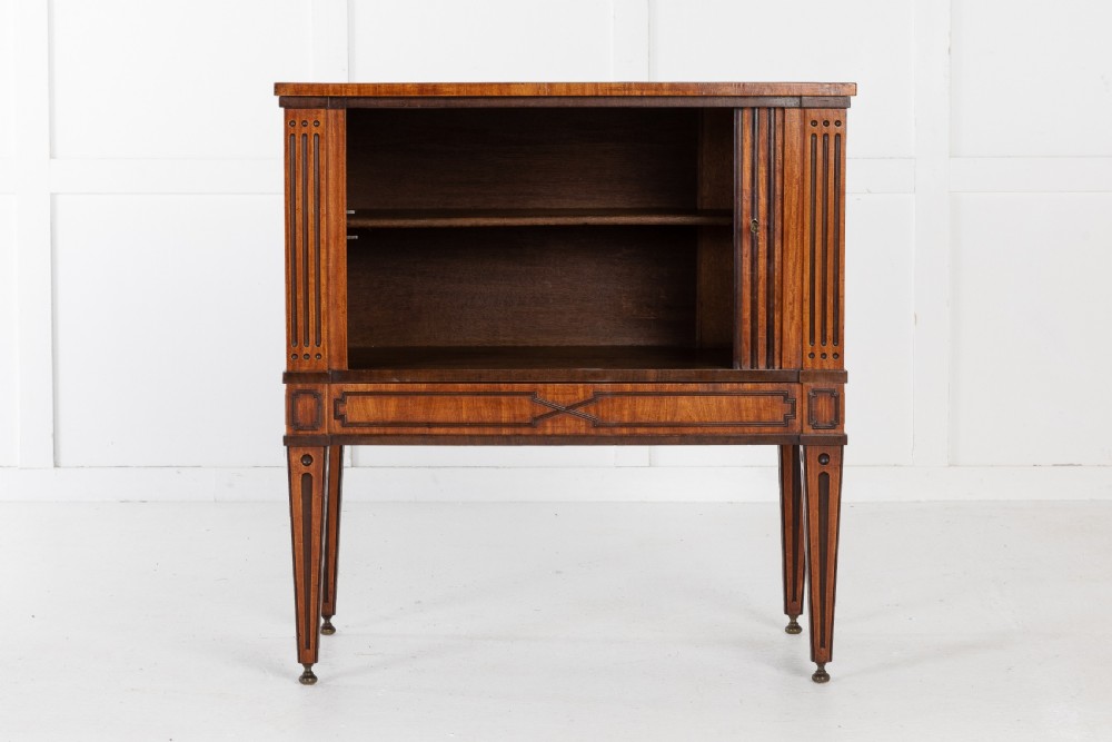 18th Century Dutch Tambour Cabinet View III