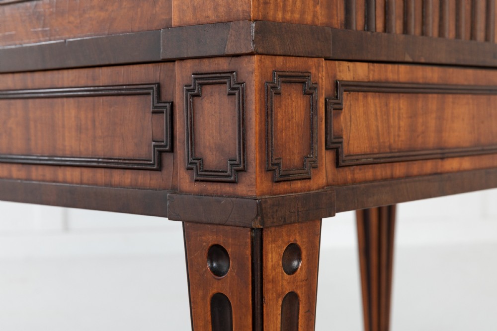 18th Century Dutch Tambour Cabinet View V