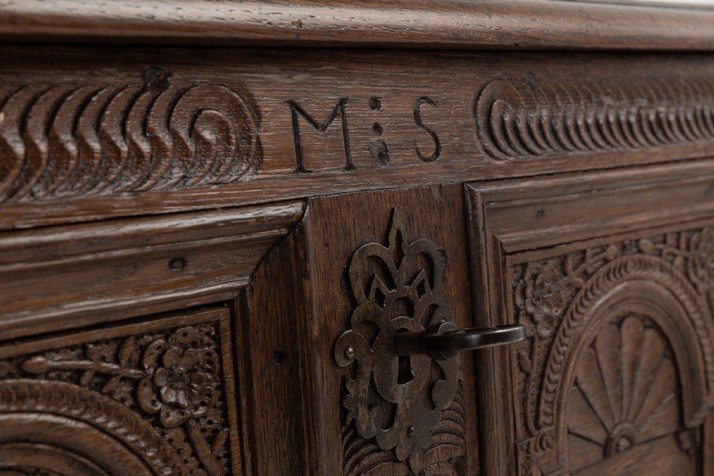 Large 18th Century Dutch Oak Coffer View VI