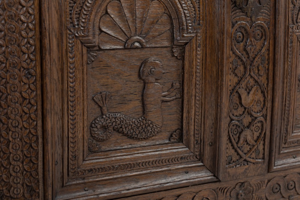 Large 18th Century Dutch Oak Coffer View VII
