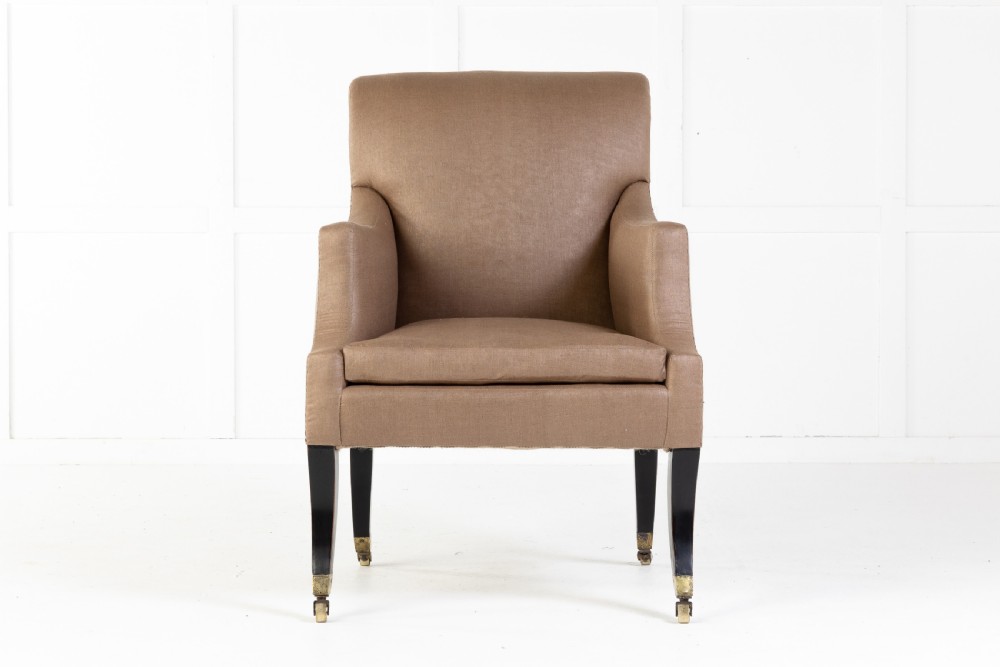 Regency Sabre Leg Library Chair View II