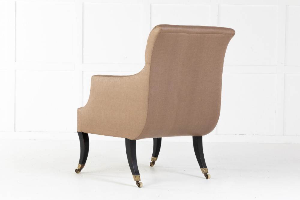 Regency Sabre Leg Library Chair View VII