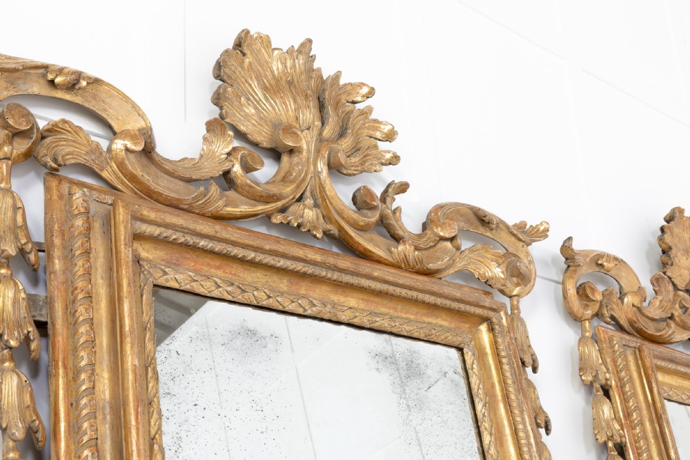 Pair of 18th Century Italian Rococo Mirrors View VI