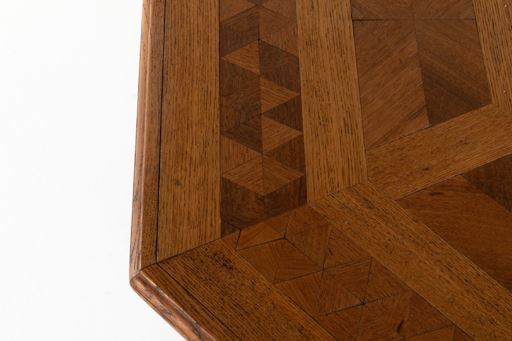 19th Century Oak Octagonal Table by Howard & Sons View V
