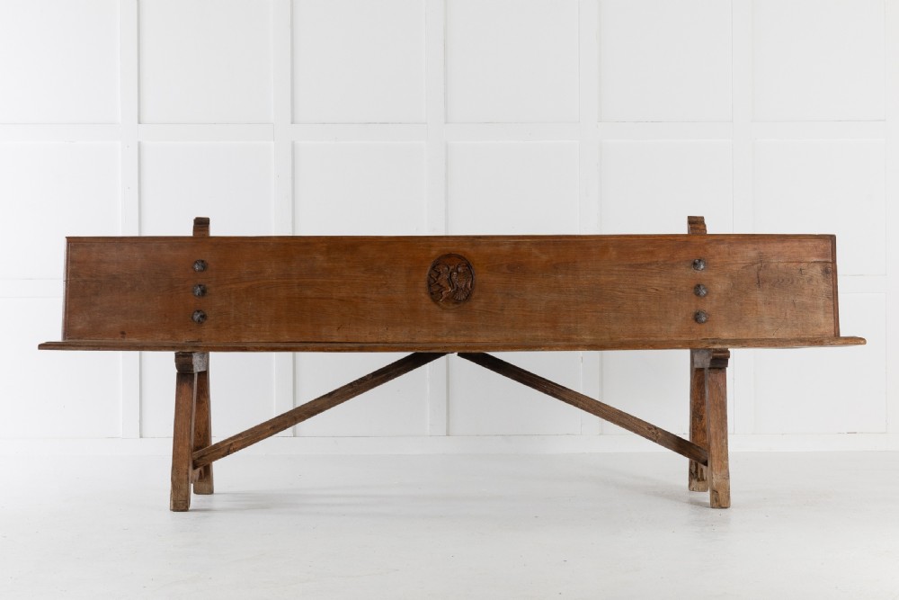 Pair of Early 18th Century Spanish Benches View IV