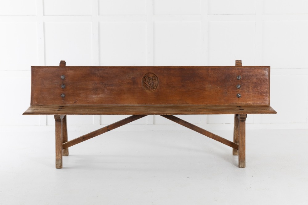 Pair of Early 18th Century Spanish Benches View VII