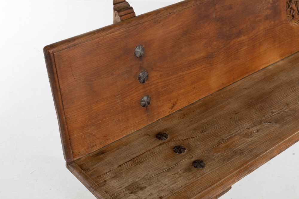 Pair of Early 18th Century Spanish Benches View IX