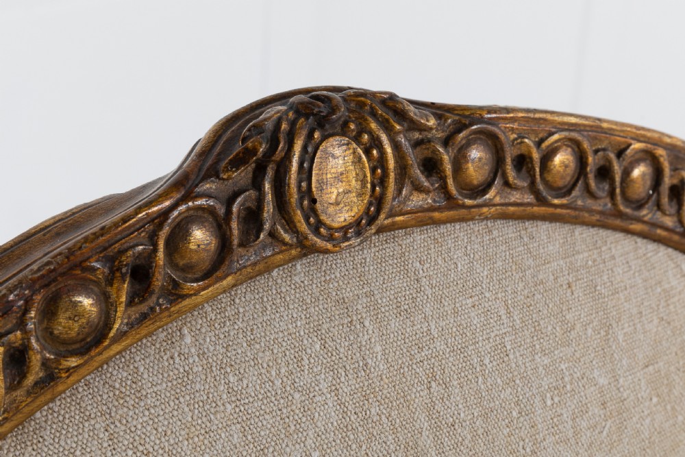 18th Century Italian Gilt Armchair View V
